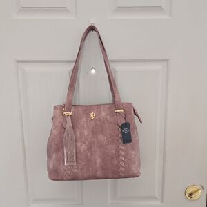 Stylish Mauve Shoulder Bag
